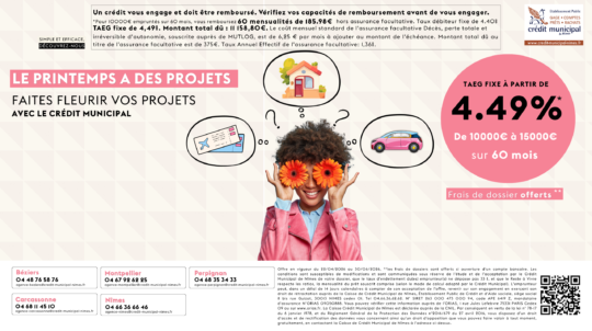 offre printemps - TAEG 4,49%