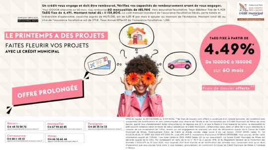 offre printemps - TAEG 4,49%