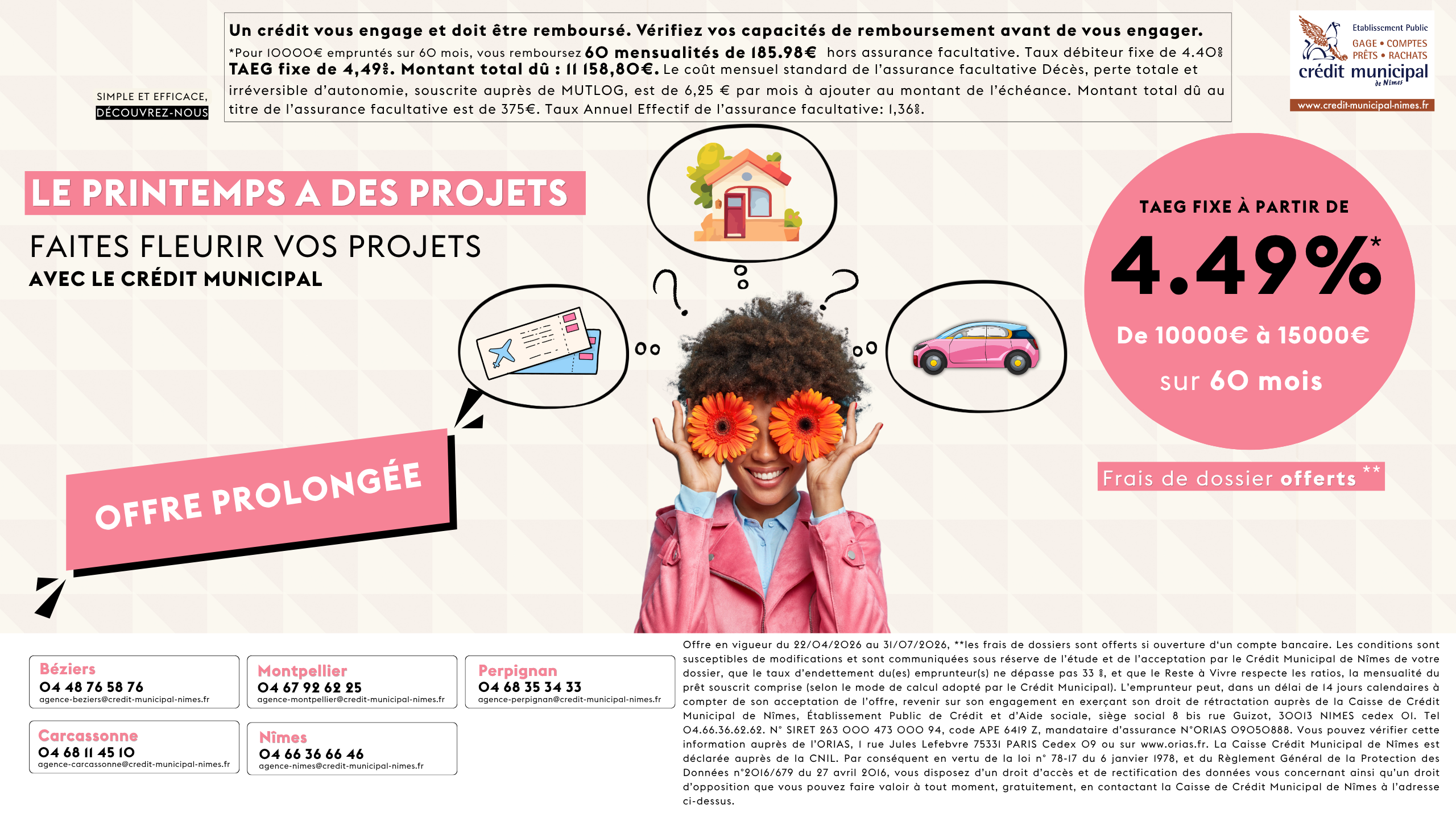 offre printemps - TAEG 4,49%