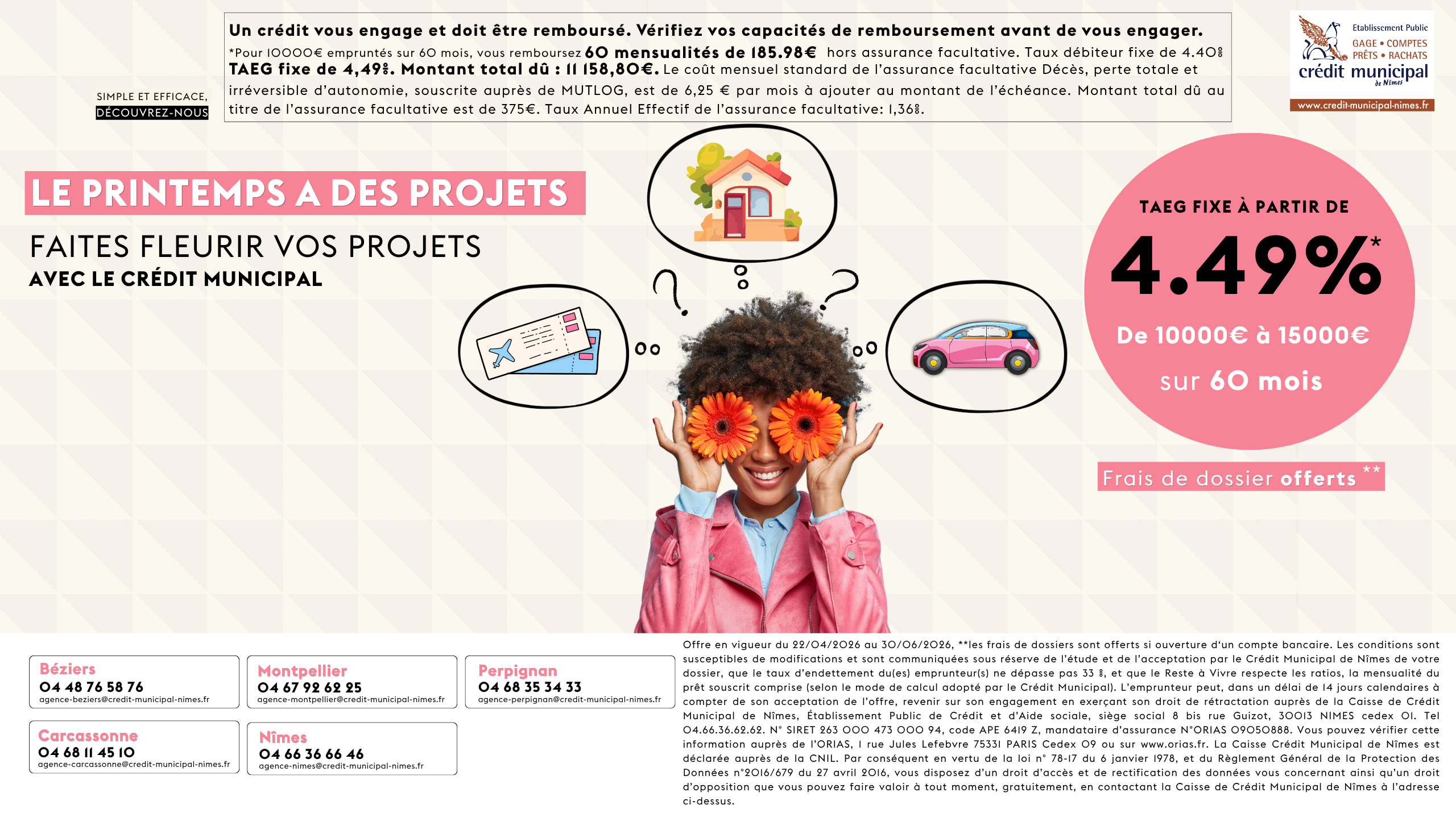 offre printemps - TAEG 4,49%